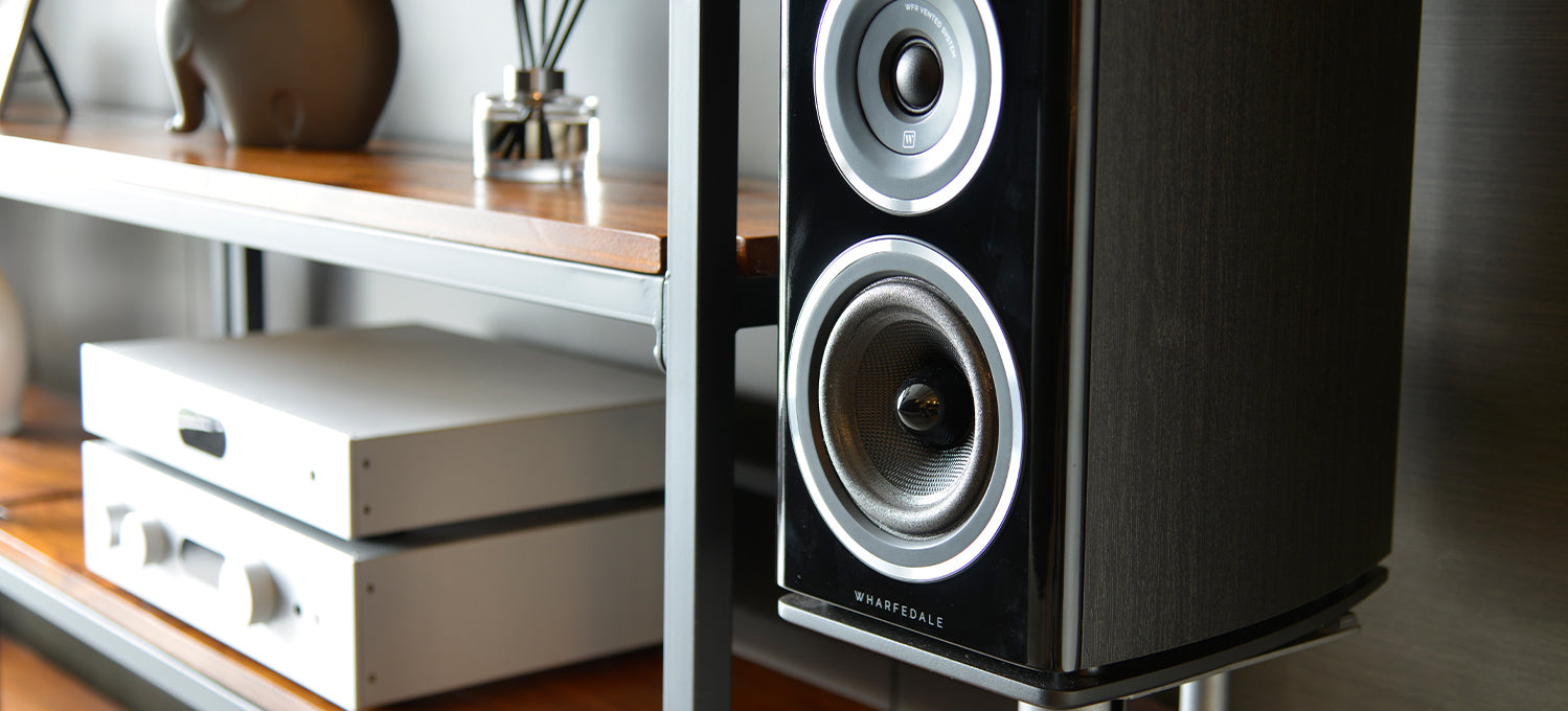 Wharfedale diamond 11.2 bookshelf shops speakers